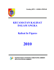 Kecamatan Kalisat dalam Angka 2010