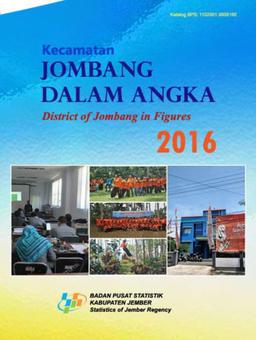 Jombang Subdistricts In Figures 2016