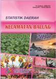 Statistik Daerah Kecamatan Balung 2015