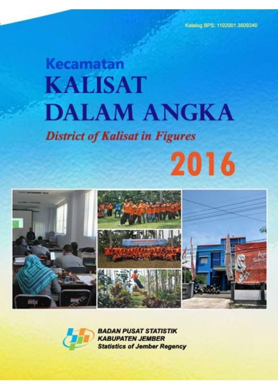 Kalisat Subdistricts in Figures 2016